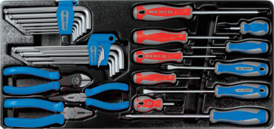 Универсальный набор инструментов King TONY 9-90129CR - фото