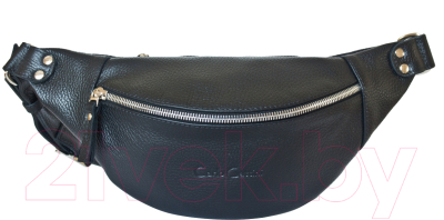 Сумка на пояс Carlo Gattini Classico Belfiore 7003-01 (черный) - фото