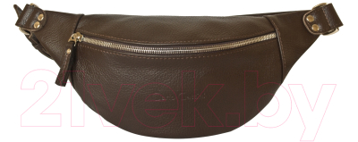 Сумка на пояс Carlo Gattini Sinfonica Belfiore 7003-04 (темно-коричневый) - фото