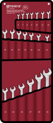 Набор ключей Thorvik W3S20TB - фото