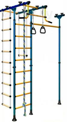 Детский спортивный комплекс Romana Меркурий 1 ДСКМ-3-8.06.Т.490.01-08 (синий/желтый) - фото