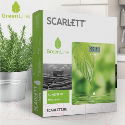 Напольные весы электронные Scarlett SC-BS33E102