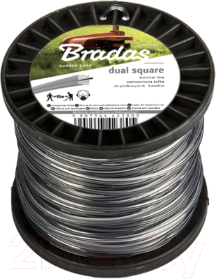 Леска для триммера Bradas Ripper Dual / ZRK20100S - фото