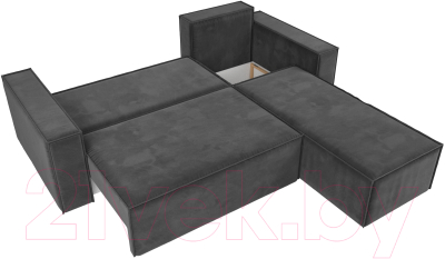 Диван угловой Лига Диванов Куба 277 правый / 108648