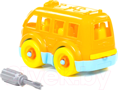 Игрушка-конструктор Полесье Автобус / 78995
