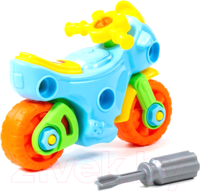 Игрушка-конструктор Полесье Мотоцикл / 78209