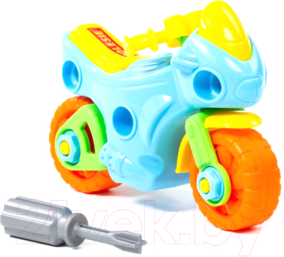 Игрушка-конструктор Полесье Мотоцикл / 78209