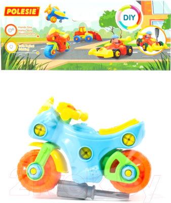 Игрушка-конструктор Полесье Мотоцикл / 78209