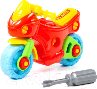 Игрушка-конструктор Полесье Мотоцикл / 78209