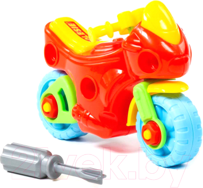 Игрушка-конструктор Полесье Мотоцикл / 78209