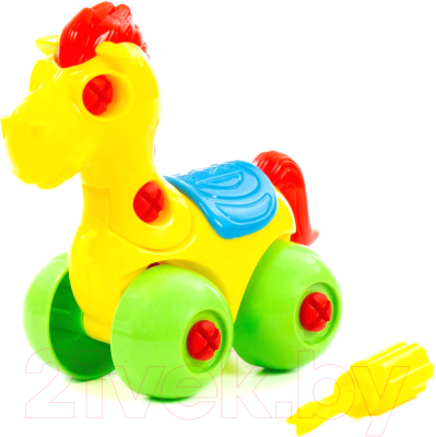 Игрушка-конструктор Полесье Лошадка / 83548 - фото