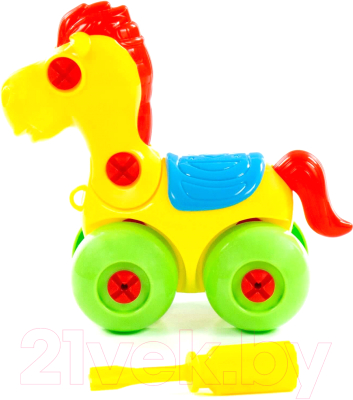 Игрушка-конструктор Полесье Лошадка / 83548