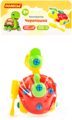 Конструктор Полесье Черепашка / 83555 - фото