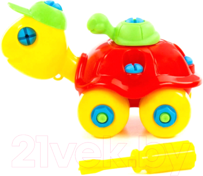 Конструктор Полесье Черепашка / 83555