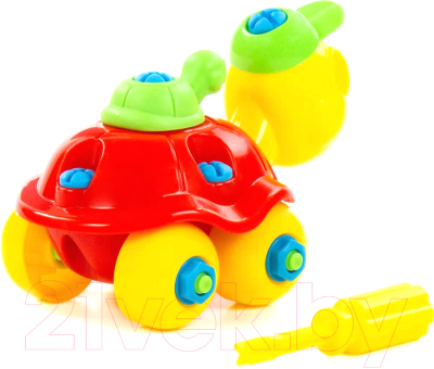 Конструктор Полесье Черепашка / 83555