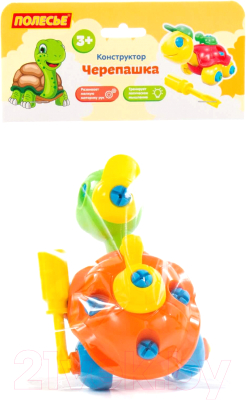 Конструктор Полесье Черепашка / 83555