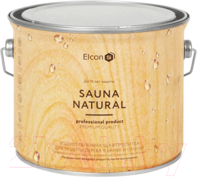 Пропитка для дерева Elcon Sauna Natural - фото