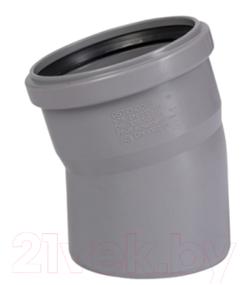 Отвод внутренней канализации Ostendorf ДУ 32х15 / 110100 - фото