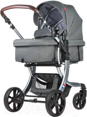 Детская универсальная коляска Aimile Original New Silver / NDS-2 - фото