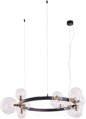 Люстра Arte Lamp Vincent A7790SP-15BK - фото