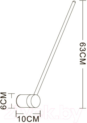 Бра Arte Lamp Polis A2027AP-1GO