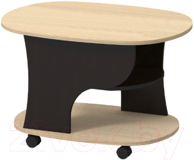 Журнальный столик Премиум СЖ-1 (шимо светлый/венге) - фото