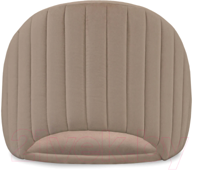 Стул барный Sheffilton SHT-ST34-1/S80-1 (латте/прозрачный лак/черный)