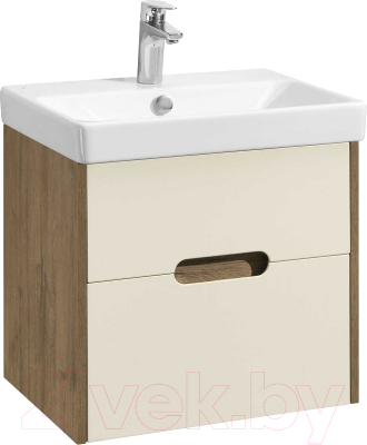 Тумба с умывальником Акватон Оливия 55 (1A2542K0OLVG0) - фото