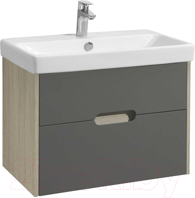 Тумба с умывальником Акватон Оливия 70 (1A2543K0OLUG0) - фото