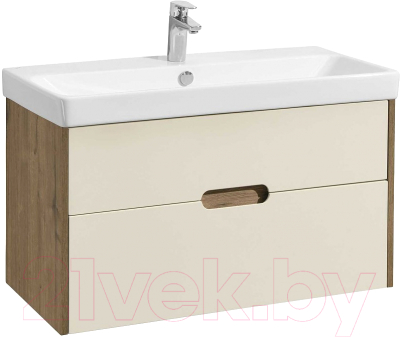 Тумба с умывальником Акватон Оливия 90 (1A2544K0OLVG0) - фото