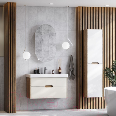 Тумба с умывальником Акватон Оливия 90 (1A2544K0OLVG0)