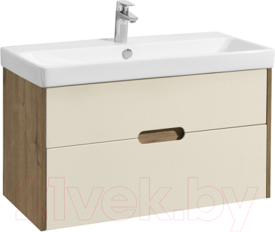 Тумба под умывальник Акватон Оливия 90 (1A254401OLVG0) - фото