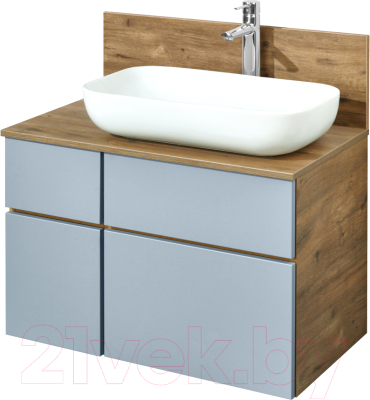 Тумба под умывальник Акватон Мишель 80 (1A256801MIX30) - фото