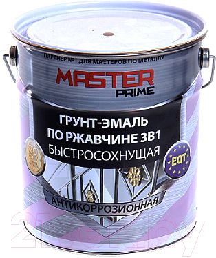 Грунт-эмаль Master Prime Быстросохнущая 3 в 1 - фото