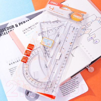 Набор для черчения Deli G00412