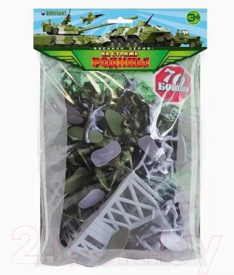 Набор фигурок игровых Биплант Рота солдат / 12053