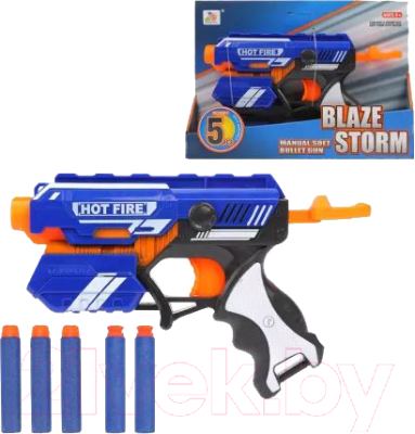 Бластер игрушечный Наша игрушка С мягкими пулям / 7036A