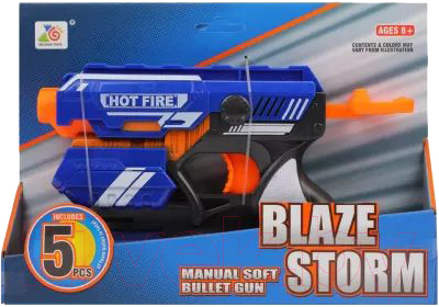 Бластер игрушечный Наша игрушка С мягкими пулям / 7036A