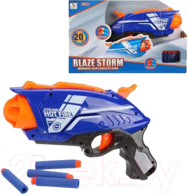 Пистолет игрушечный Наша игрушка С мягкими пулям / 7063