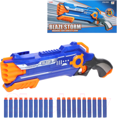 Бластер игрушечный Наша игрушка С мягкими пулям / 7037