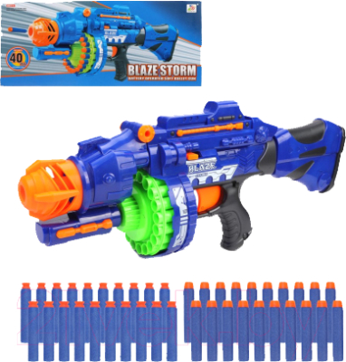 Бластер игрушечный Наша игрушка С мягкими пулям / 7051