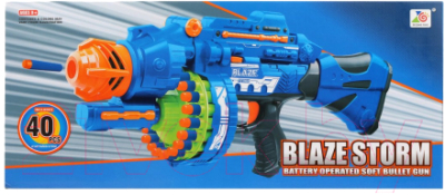 Бластер игрушечный Наша игрушка С мягкими пулям / 7051