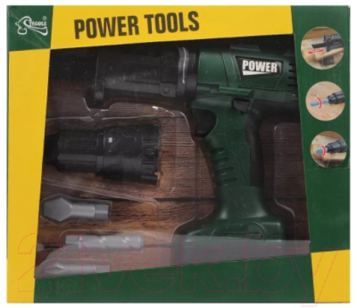 Шуруповерт игрушечный Наша игрушка Лобзик / T1404(G)