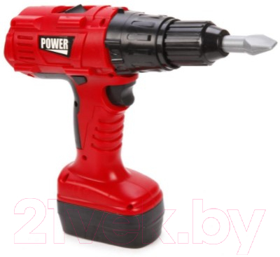 Дрель игрушечная Наша игрушка Шуруповерт / T1401 - фото