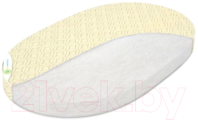 Матрас в кроватку Монис Стиль Стандарт-3000 Овал / 026/1 - фото