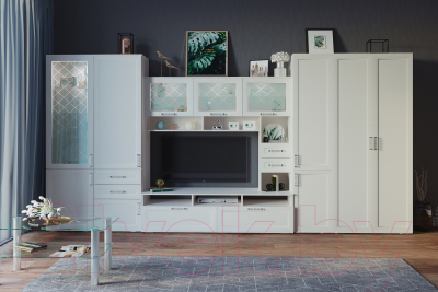 Стенка Премиум ТВА Александра ТВ (бодега/вяз каньон милк)