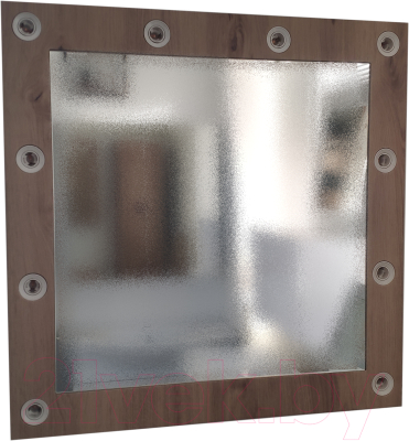 Зеркало Garda 5/1_700_PVC (дуб) - фото