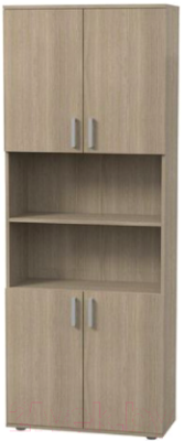 Шкаф Премиум Акцент модуль 8 (шимо светлый) - фото