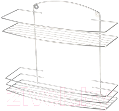Полка для ванной Рыжий кот Lecco / 310863 (хром) - фото