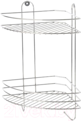 Полка для ванной Рыжий кот Vento Plus / 310848 (хром) - фото